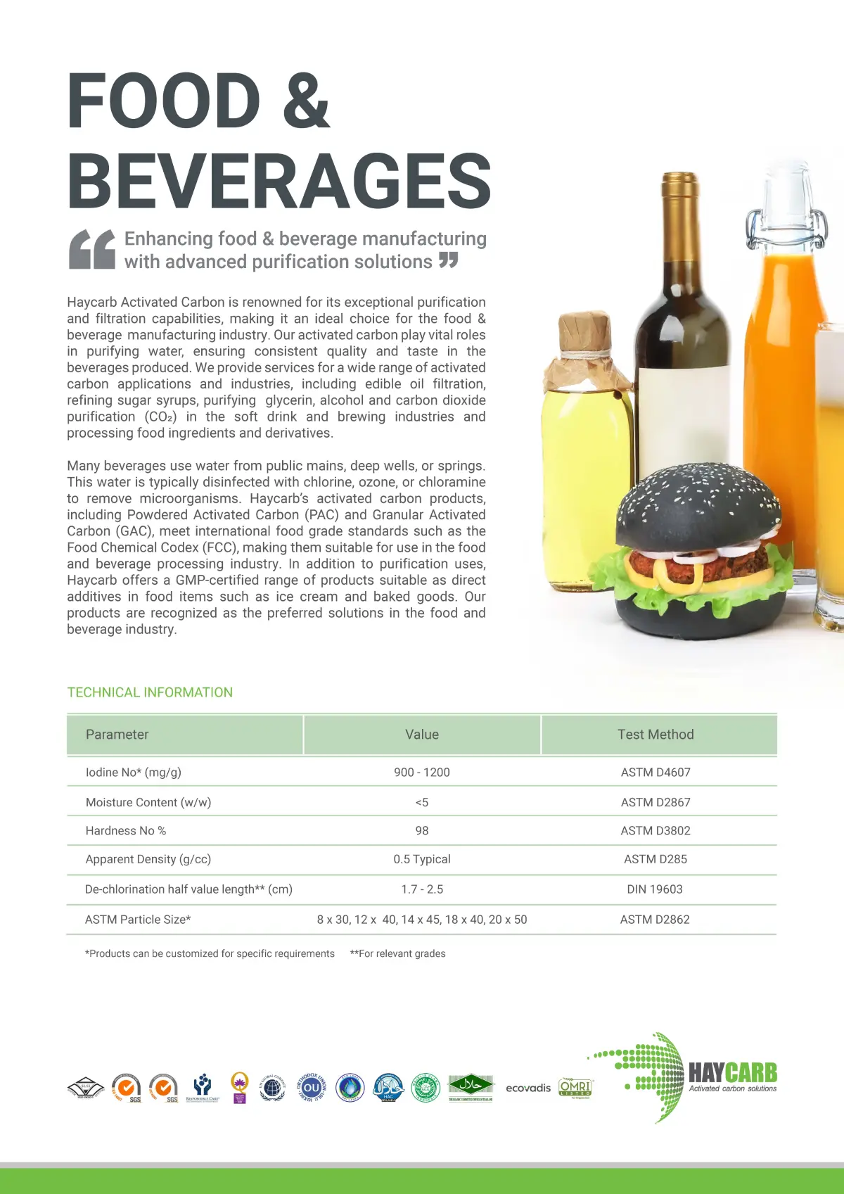 Food Beverages Brochure 1
